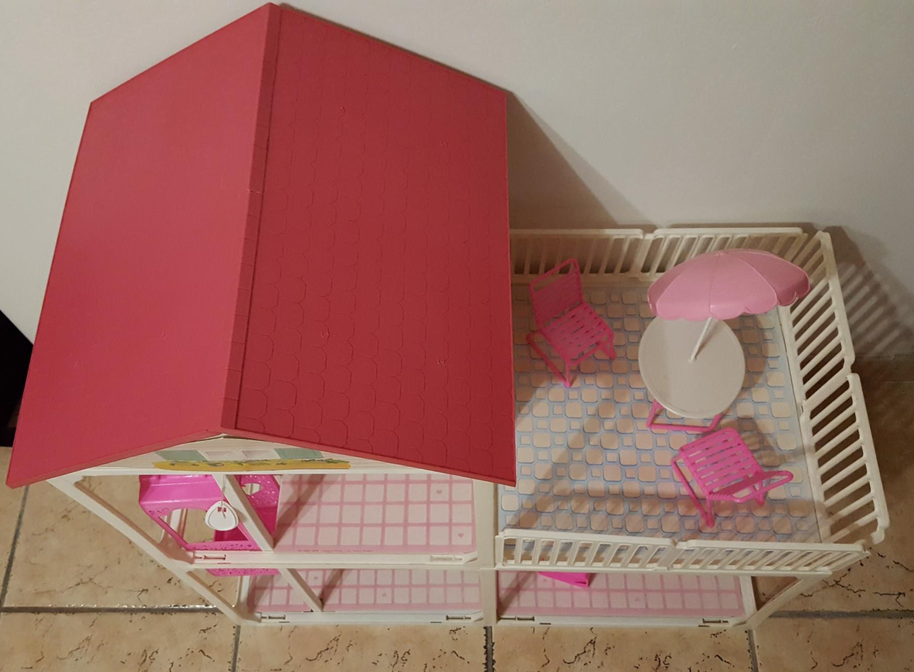 Barbie Villa Terrasse Ref 6902 -0720 1987 Made In italy New