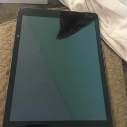 iPad has broken screen,other than that worked before little fella dropped it