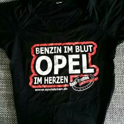 Neuwertiges Opel T-Shirt in der Gr. S
Keine Löcher und keine Flecken
