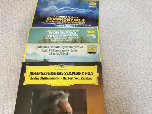 Buy & Sell Staffordshire Stafford - Photos for Brahms Symphonies bargain price £1 each