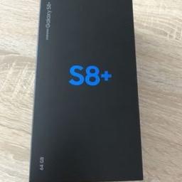 Neu und versiegeltes S8+ in Schwarz, 64gb, mit Garantie und Rechnung!