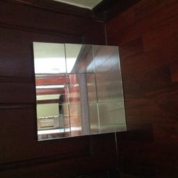 6 panel mirror in new condition 50x50 cm