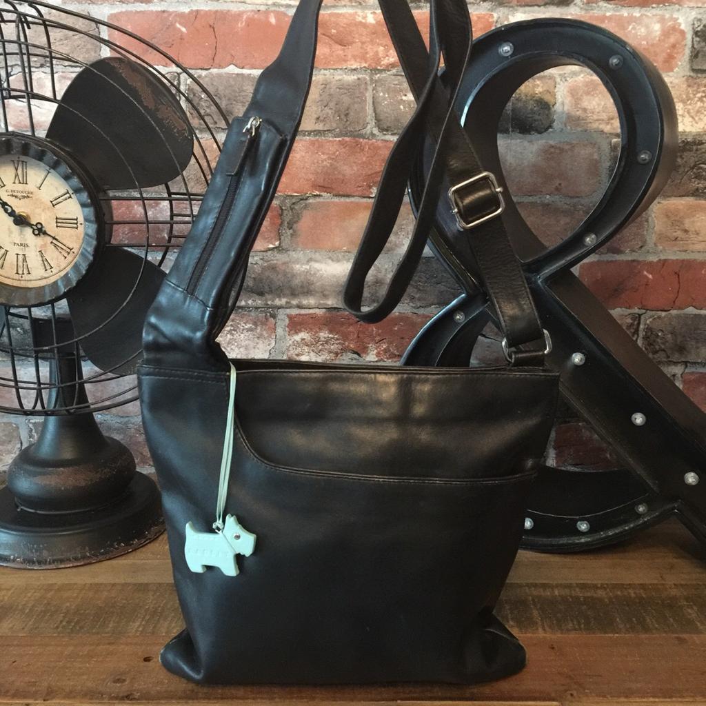 Radley Black Leather Cross Body Bag in B62 Halesowen for 40.00