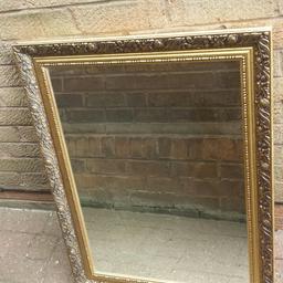 Large Ornate Mirror - 82 cm x 62cm, open to any offers