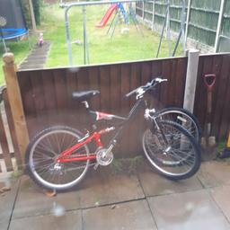 Mens 21 speed mountain bike with front suspension