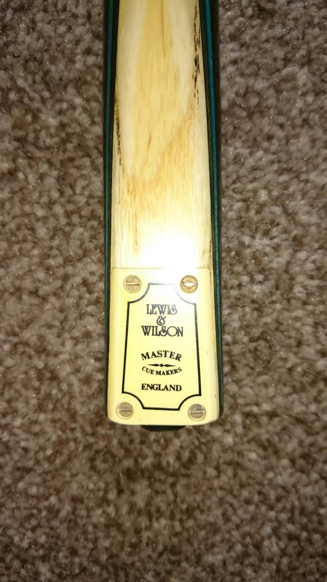 Lewis and Wilson snooker cue in S66 Maltby for £40.00 for sale | Shpock