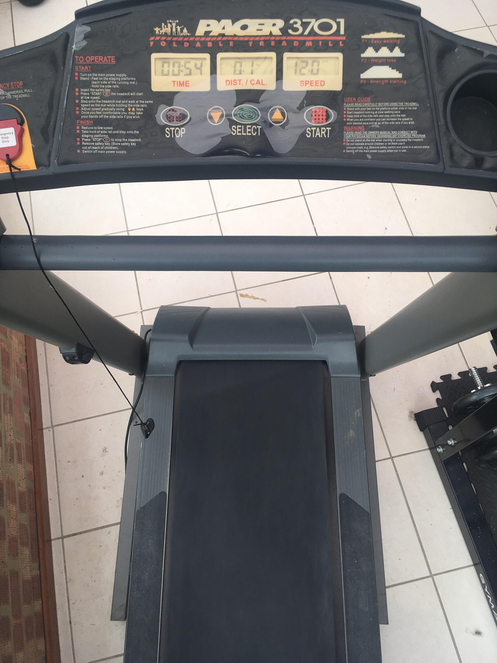 Pacer best sale 3701 treadmill