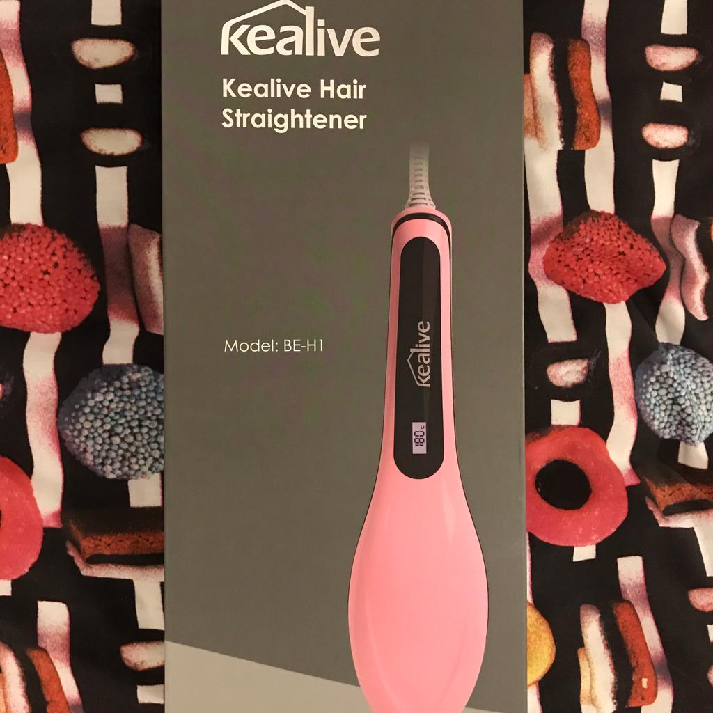 Kealive hair 2024 straightener brush