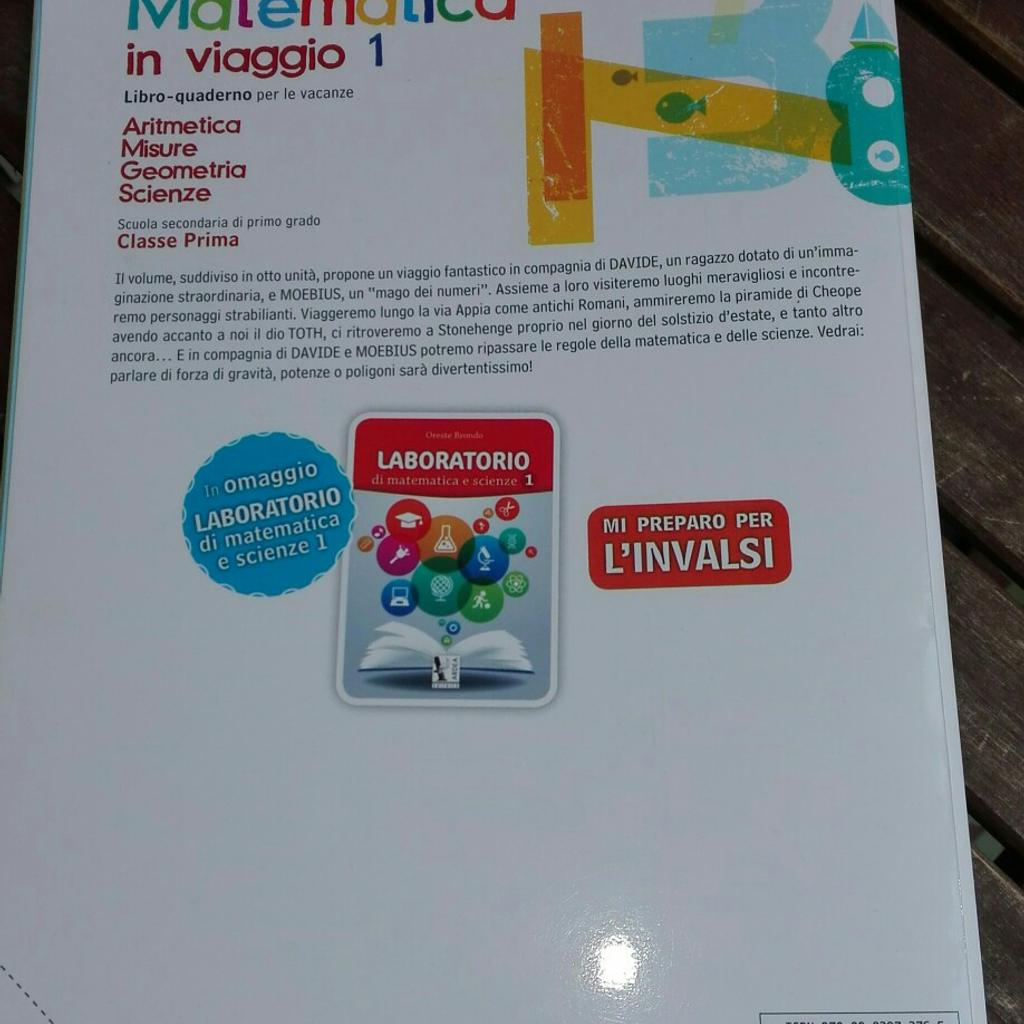 Libro di matematica per le vacanze scuola me in 83100 Avellino für