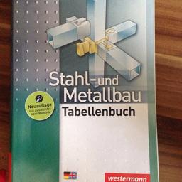 Ich verkaufe hier ein unbenutztes Metallbauer Tabellenbuch von Verlag Westermann. Tabellenbuch ist in sehr gutem Zustand wie neu. Preis ist Verhandelbar!