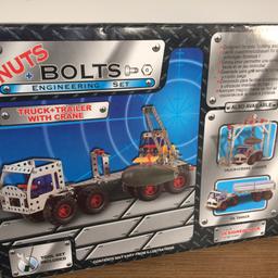 Brand new never been opened Nuts and Bolts Construction set. RRP £28.00.