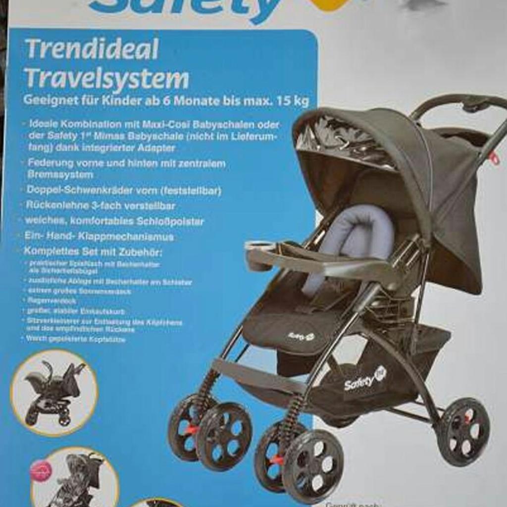 fictie Necklet Verrassend genoeg Buggy Safety First Trendideal Travelsystem in 4661 Roitham for €70.00 for  sale | Shpock