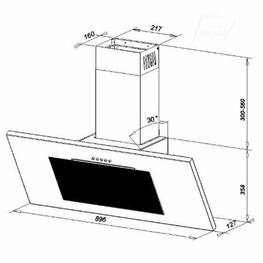 Cooker extraction hood in DH9 Craghead für £ 130,00 zum Verkauf Shpock AT