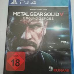 Metal Gearsold V
GROUND ZEROES
Guter Zustand