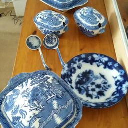 In exc  all tams ware except for dish wih no cover Staffordshire ware
Fantastic on Welsh dresser or to use

COLLECTION only b29