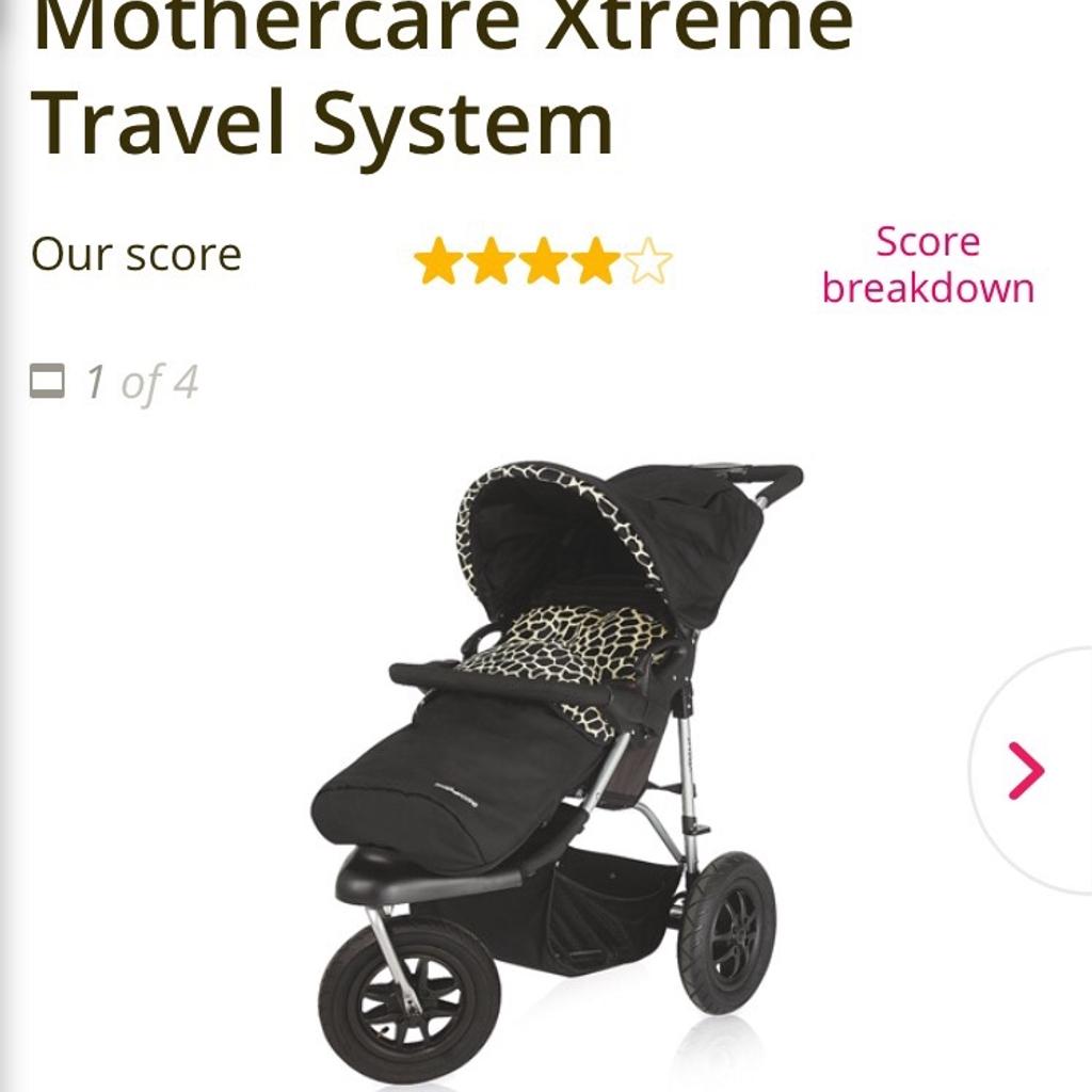 Mothercare hotsell xtreme pushchair