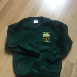 Size 30 (9/10) worn a handful of times as son only went to thus school for a couple of weeks , I have two jumpers £5 each