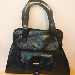 Faux leather, large bag. Brand new, never been used.