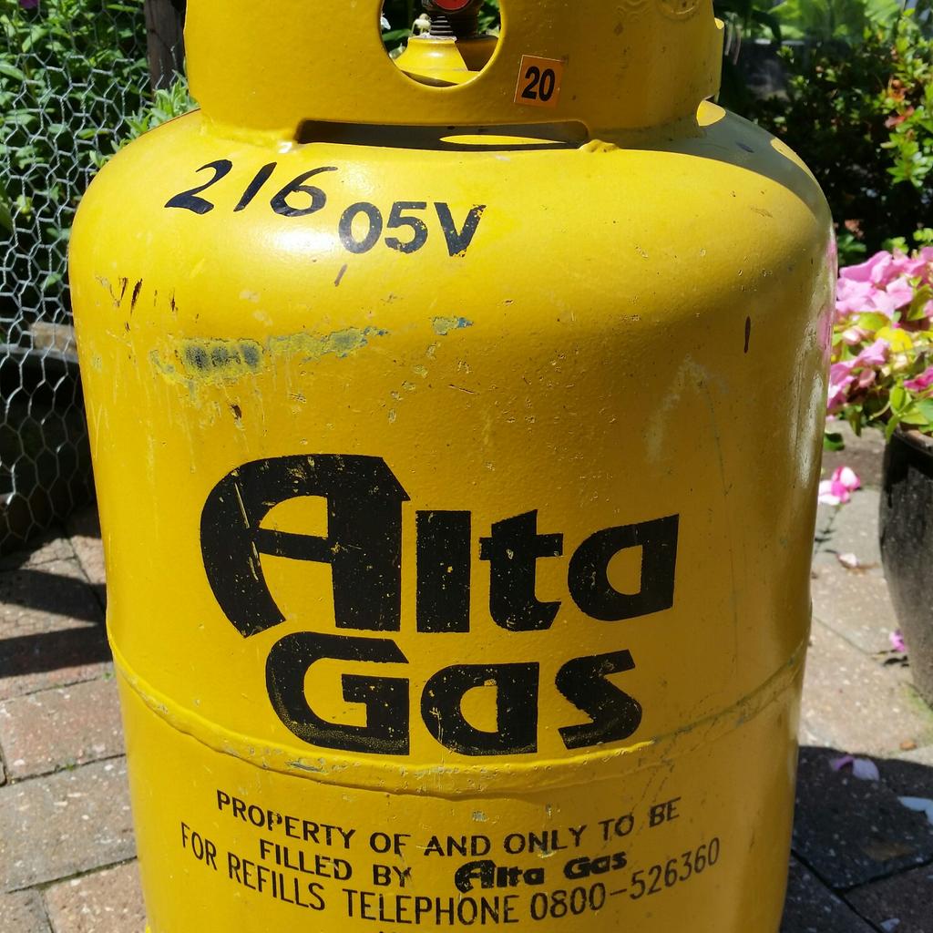 ALTA GAS 13KG BUTANE CALOR GAS BOTTLE in WA1 Warrington for £10.00 for