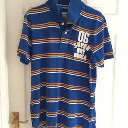 Superdry T-shirt
Size - XL, but fits as large.
Worn a few times but still in great condition.

Quick sale needed as moving abroad soon. Thanks.