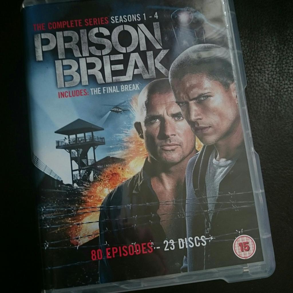 Prison Break – The Complete Series Seasons 1 – 4 Includes: The Final Break