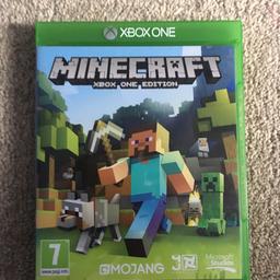 This game is minecraft for Xbox one,the game runs perfectly fine with no marks or scratches on the disc.contact me on 07816532894.