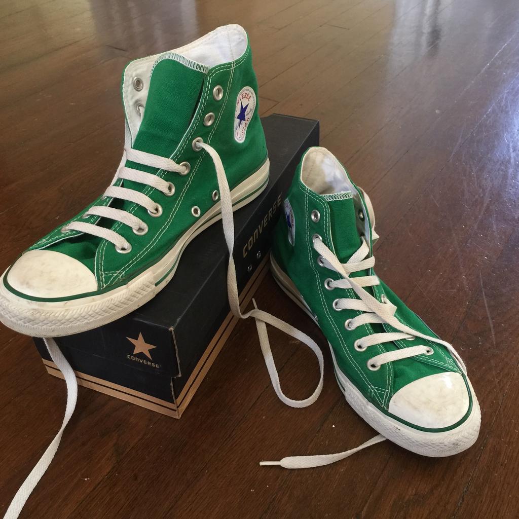 Celtic clearance green converse