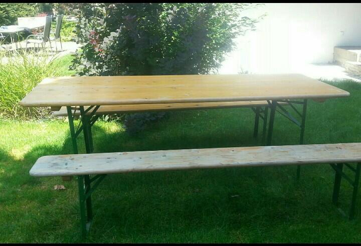 Bierzeltgarnitur 80 cm breit in 6361 HopfgartenMarkt für 59,00 € zum
