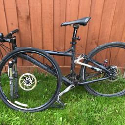 One of the first S-Works Epic. Has seen better days and has not been used in some time. Still a very light frame. Open to offers.