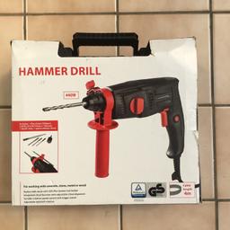 New unopened variable speed hammer drill , no offers