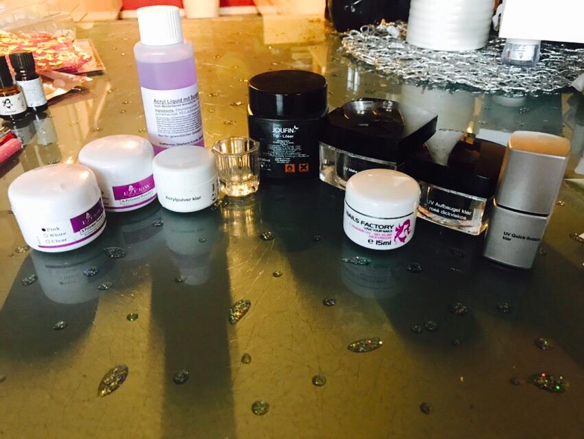 Komplettes Acryl-Gel-Nagel-Set – Inkl. Pulver, Tips, Pinsel & Werkzeuge Für Künstliche Nägel