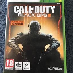 Xbox360 call of duty black ops 3 game
Online only
Zombie edition
Can be played as multiplayer