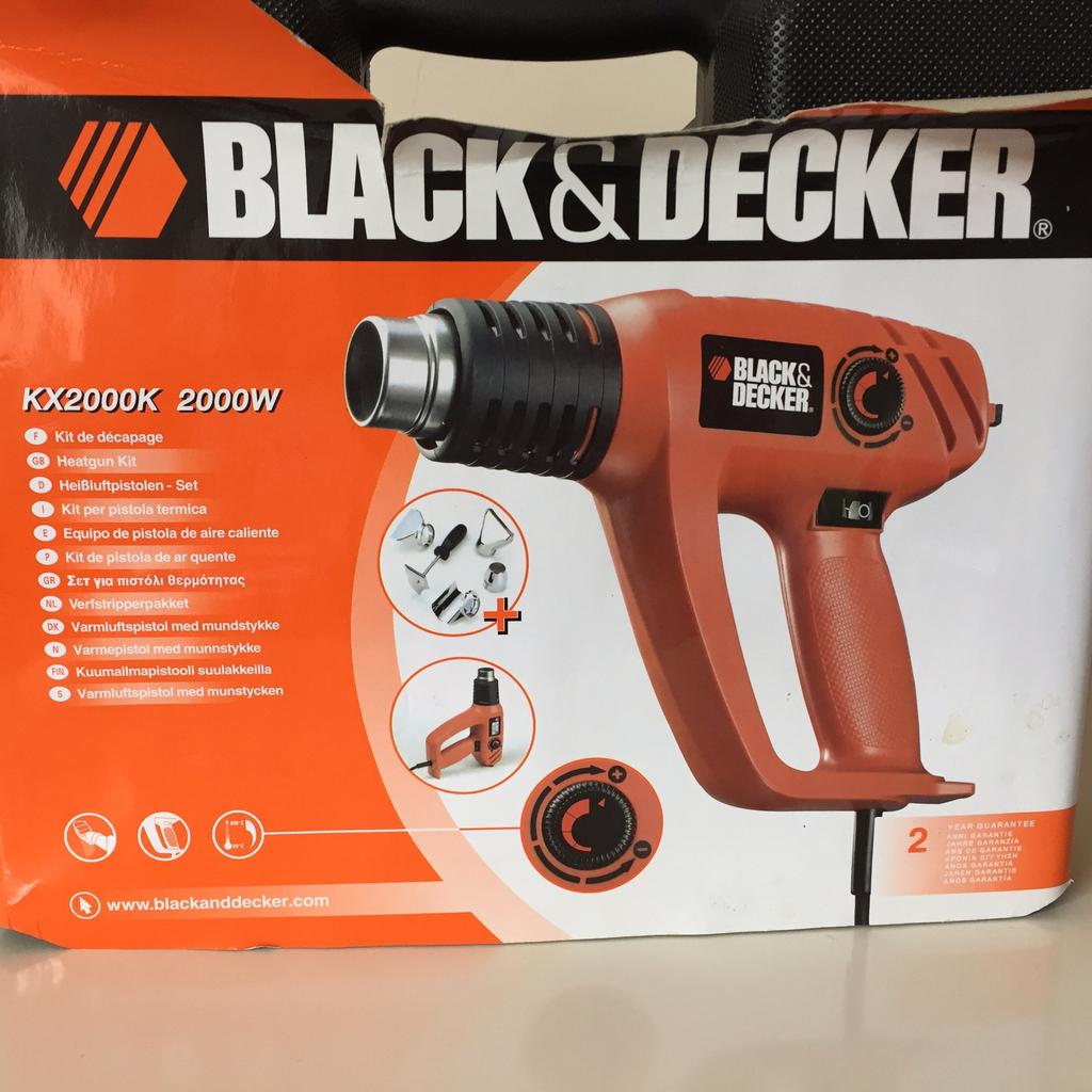 Black & Decker KX2000K heat gun kit in TW7 Isleworth für 29,99 £ zum Verkauf Shpock DE