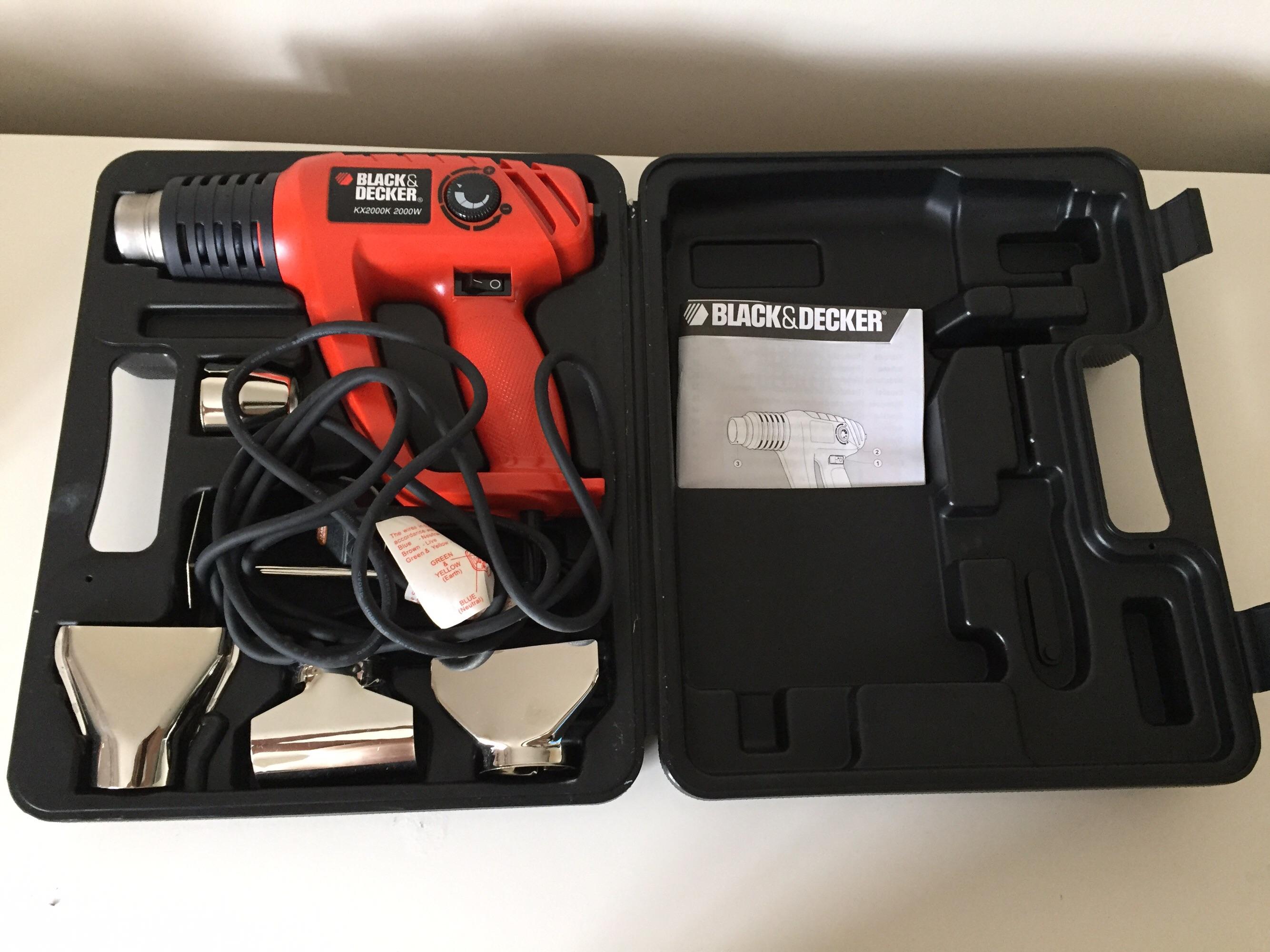 Black & Decker KX2000K heat gun kit in TW7 Isleworth für 29,99 £ zum Verkauf Shpock DE