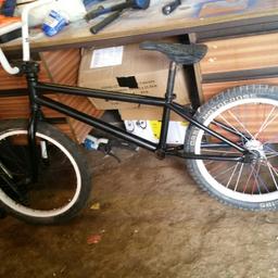 I have a Wethepeople bmx just needs a crank and a chain putting on it just don't have to to do it so selling it as spares or repair would make a decent project