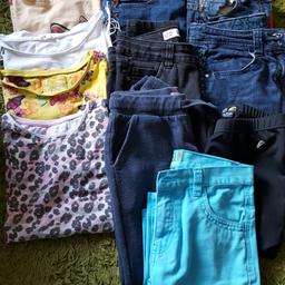 Bundle of girls clothes, age 9-10