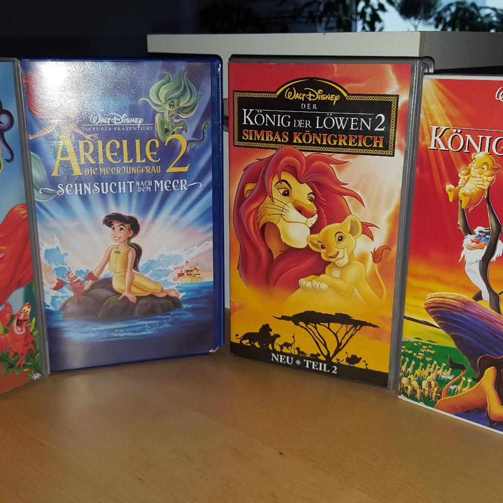 VHS Kassetten Arielle & König der Löwen in 68163 Mannheim für 6,00 € zum Verkauf Shpock DE