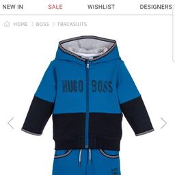 Hugo boss shorts & jacket, age 2. Never really worn only tried on.