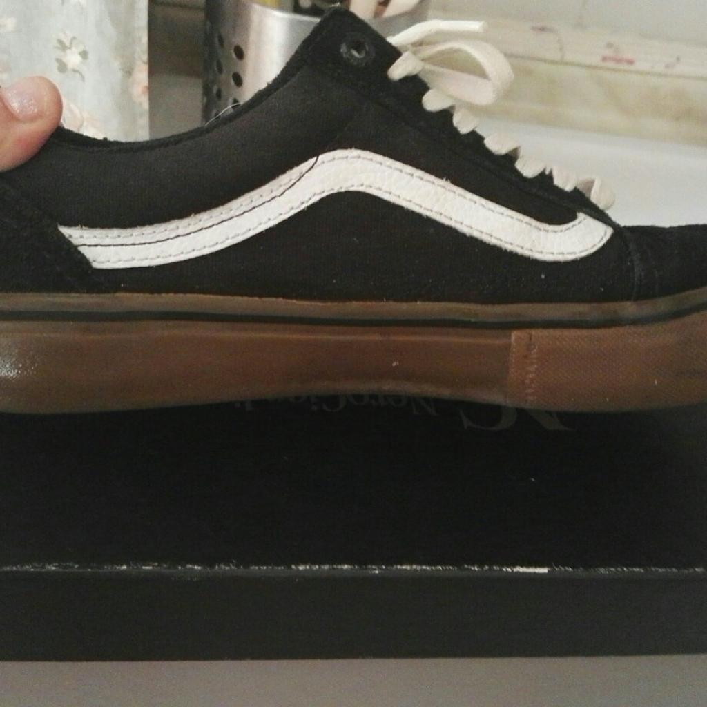 Vans nere suola clearance marrone