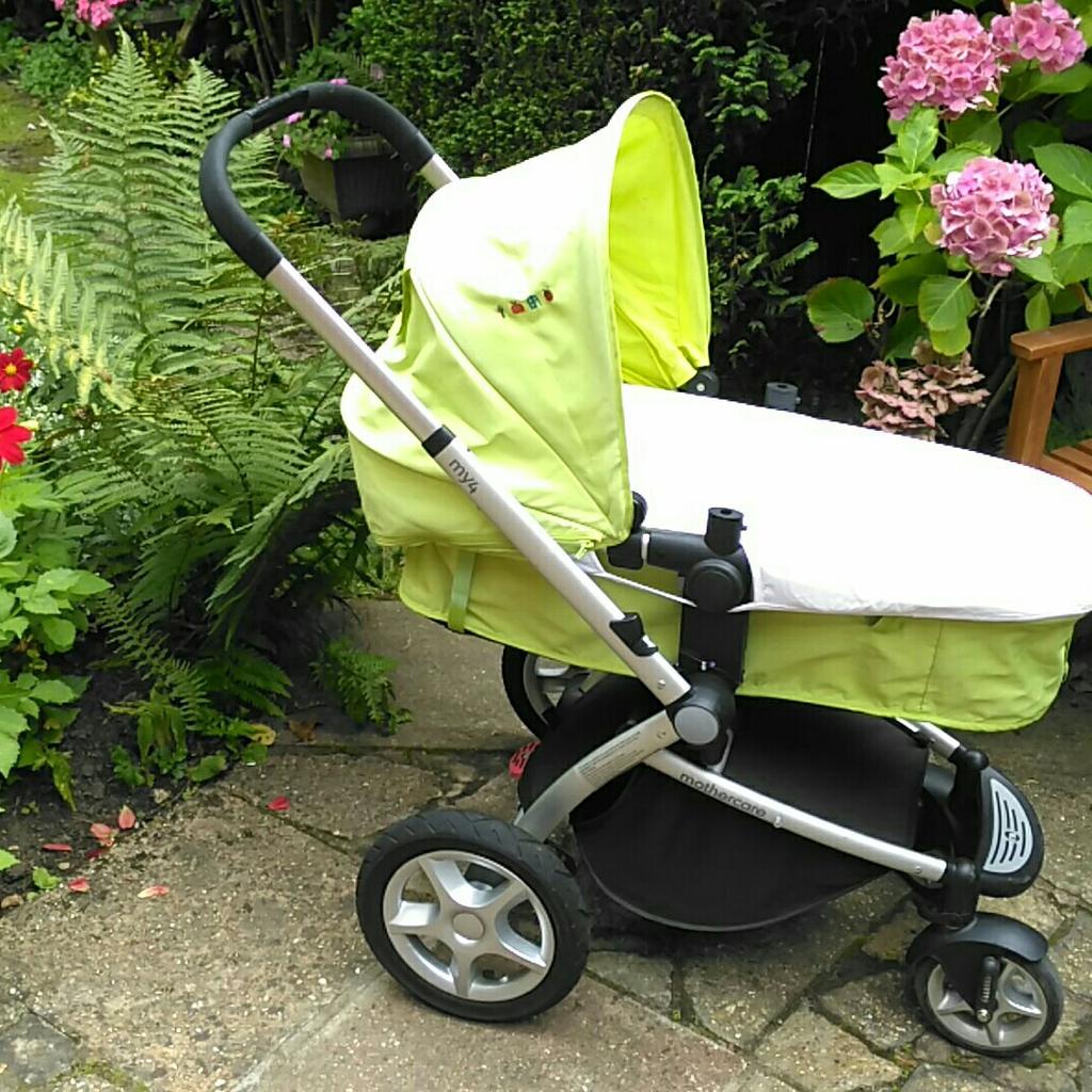 Mothercare my4 apple green pram pushchair in GU12 Ash for 50.00