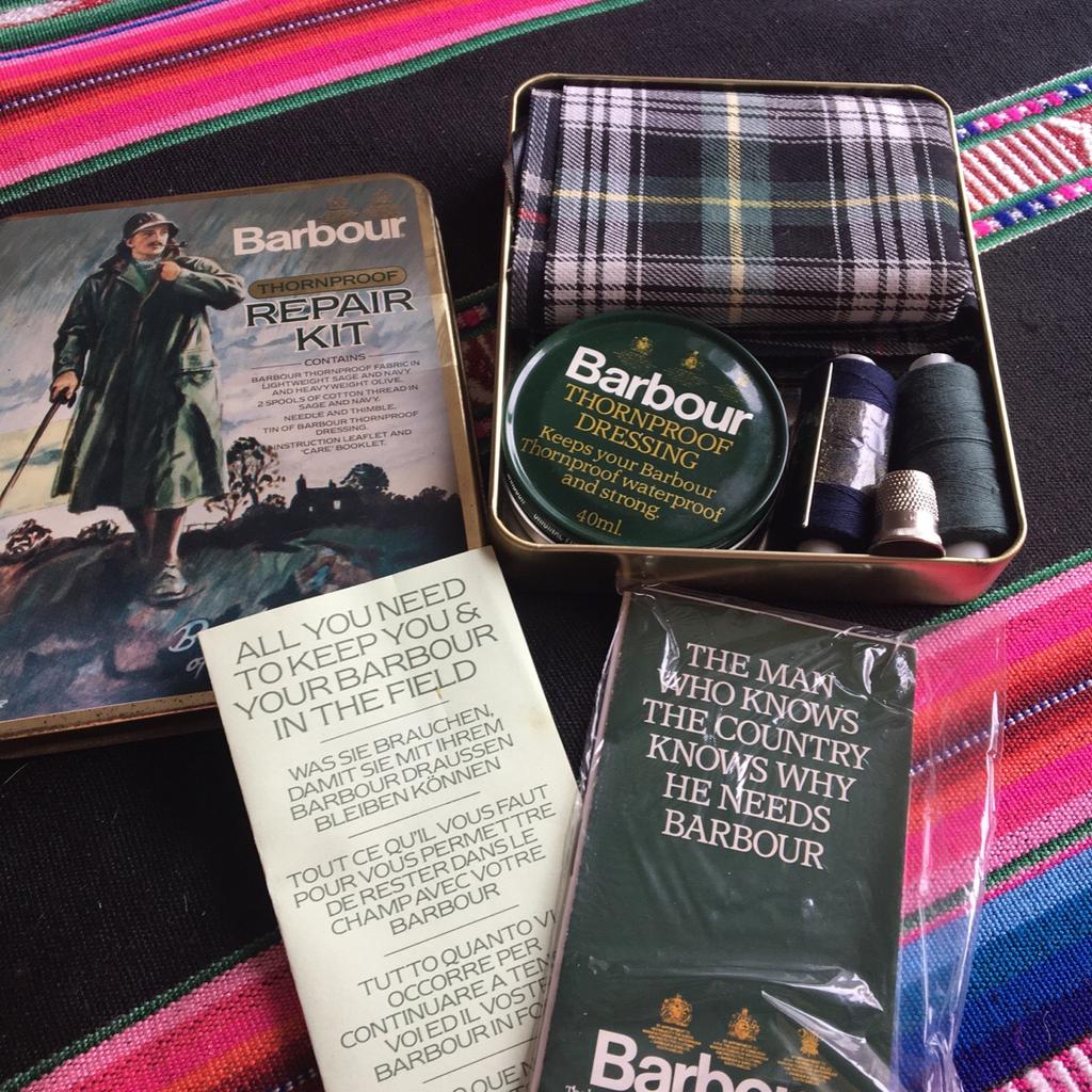 Barbour repair kit in SW11 London for £10.00 for sale Shpock