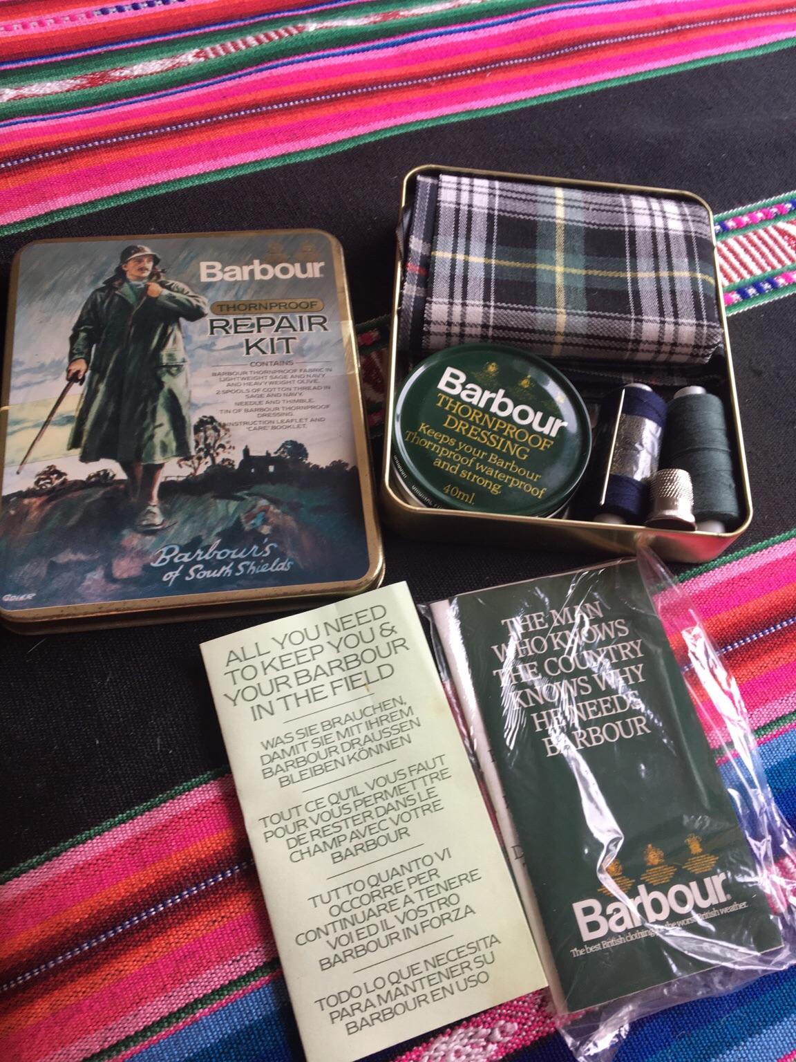 Barbour repair kit in SW11 London for £10.00 for sale Shpock