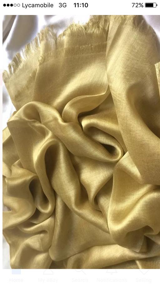Buy & Sell Upton Park East London - Photos for New Scarf/ Stole/Hijab Soft Viscose gold clr