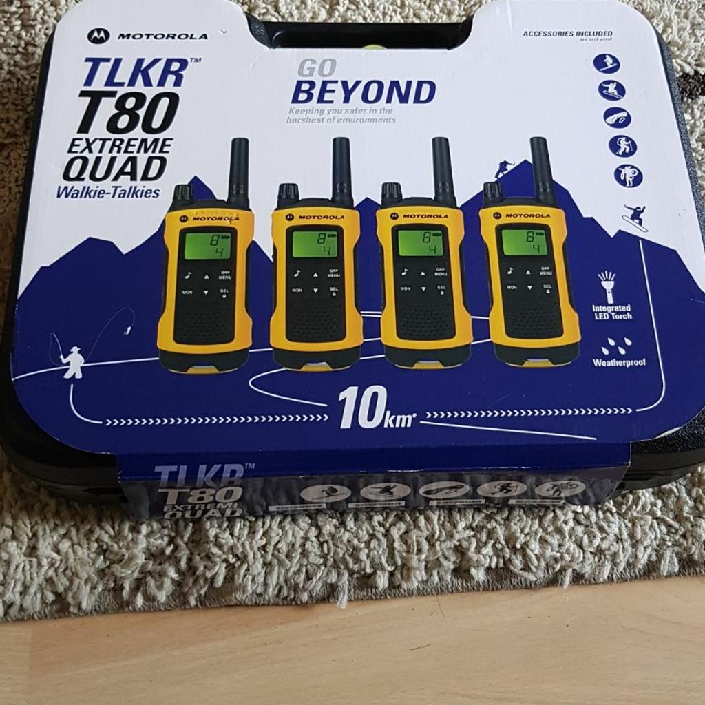 Motorola TLKR T80, NEW UNOPENED in BL9 Bury für £ 100,00 zum Verkauf ...