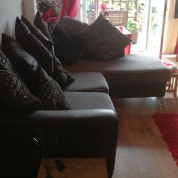 Corner sofa for sale in perfect condition bargain at £250 cost over £1000