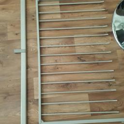 Clothes rail, pull-out trouser rack and basket. £25 for all items in pictures.