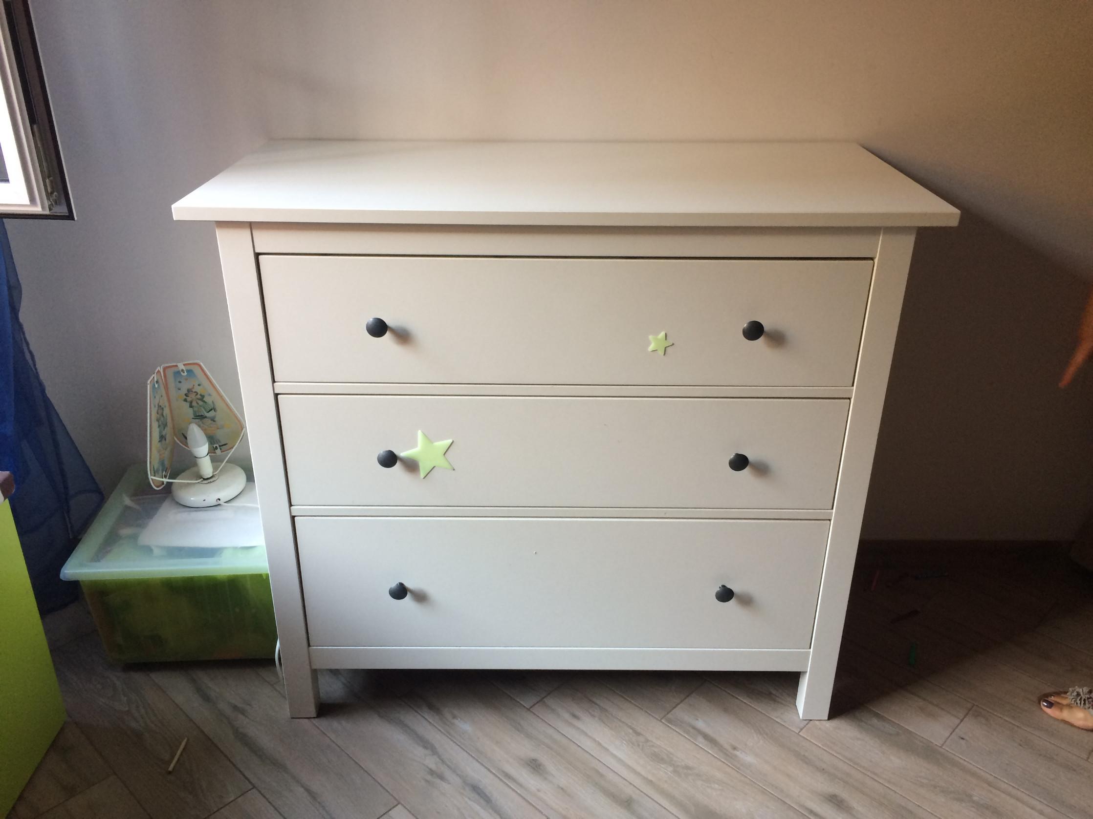 Fasciatoio XXL Frederik Per Cassettiere IKEA Hemnes - Legno Bianco 108x80x15cm - Foto 10