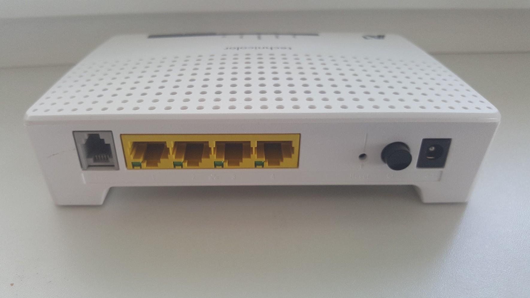 A1 Wlan box Breitband Modem TG588v vdsl in 9500 Villach for €9.99 for