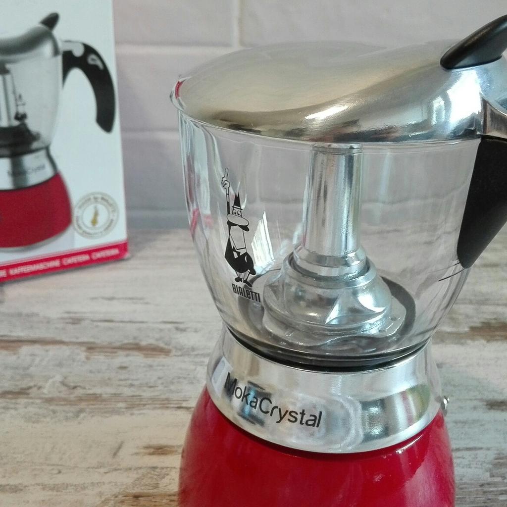 Caffettiera Moka Crystal BIALETTI - 4 cups in 00128 Roma für € 30