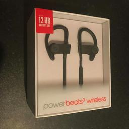 Brand new and never opened pair of powerbeats 3.
Latest generation of earphones made by Apple and Beats by Dr. Dre
RRP : £169